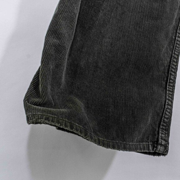 Vintage Old Navy Corduroy Carpenter Pants W33 L32 Wide Leg Hammer Loop Baggy Y2K - Picture 9 of 11